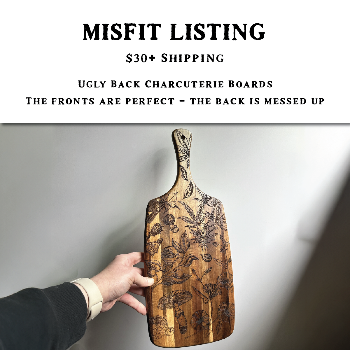 MISFIT LISTING - Hallucinogenic Charcuterie Board