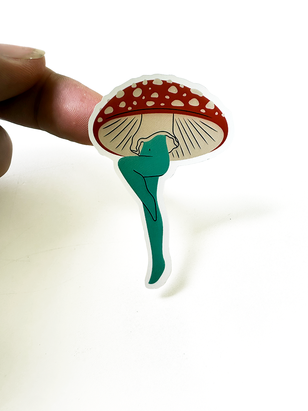 Mushroom Ladies 4"x7" Sticker Sheet