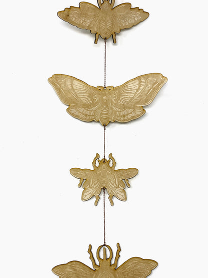Moth and Beetle Garland