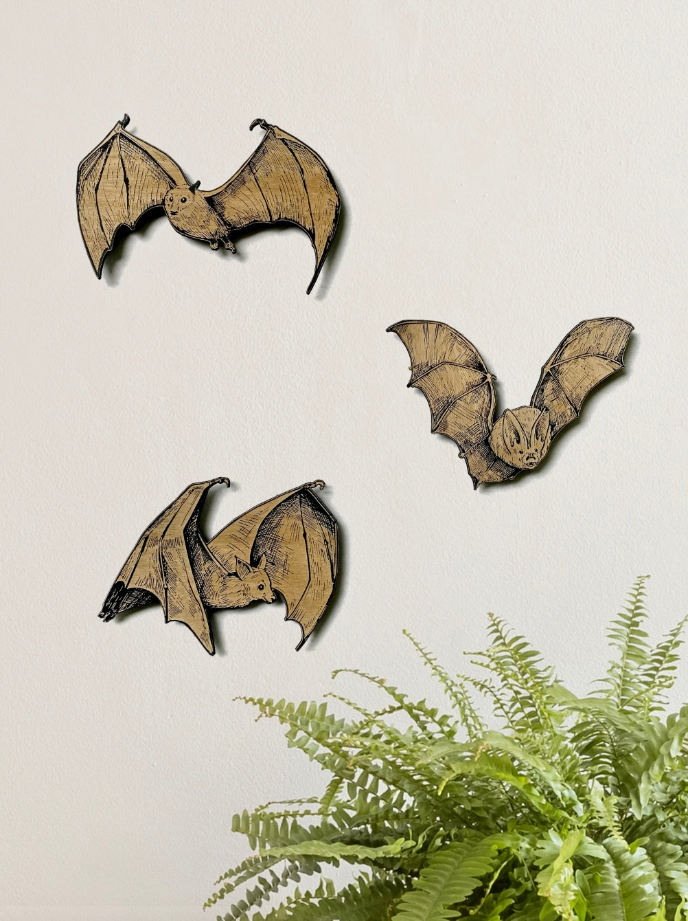 Bat Trio Wall Hanging