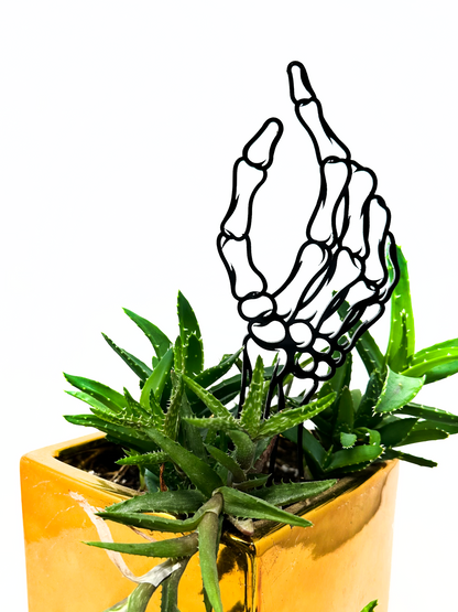 Skeleton Hand Plant Support/Trellis