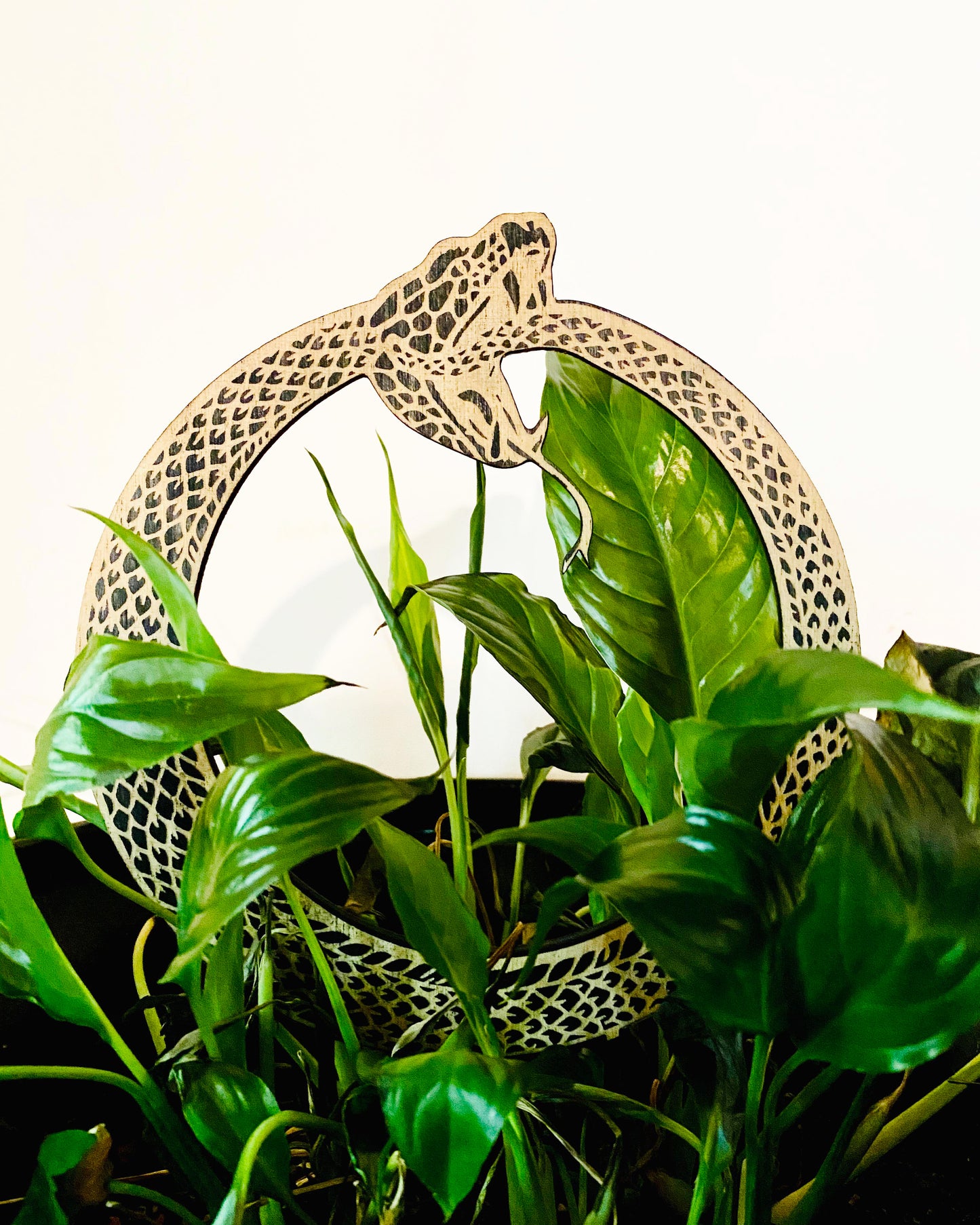 Snake Decoration Plant Support