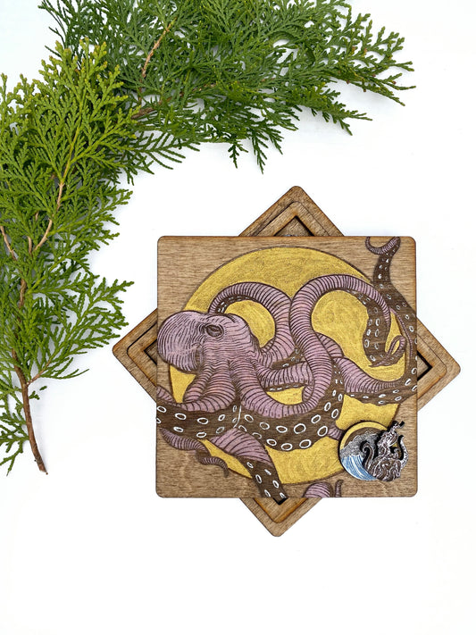 Tic Tac Toe Game - Octopus