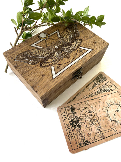 Death Head Hawk Moth Tarot Box